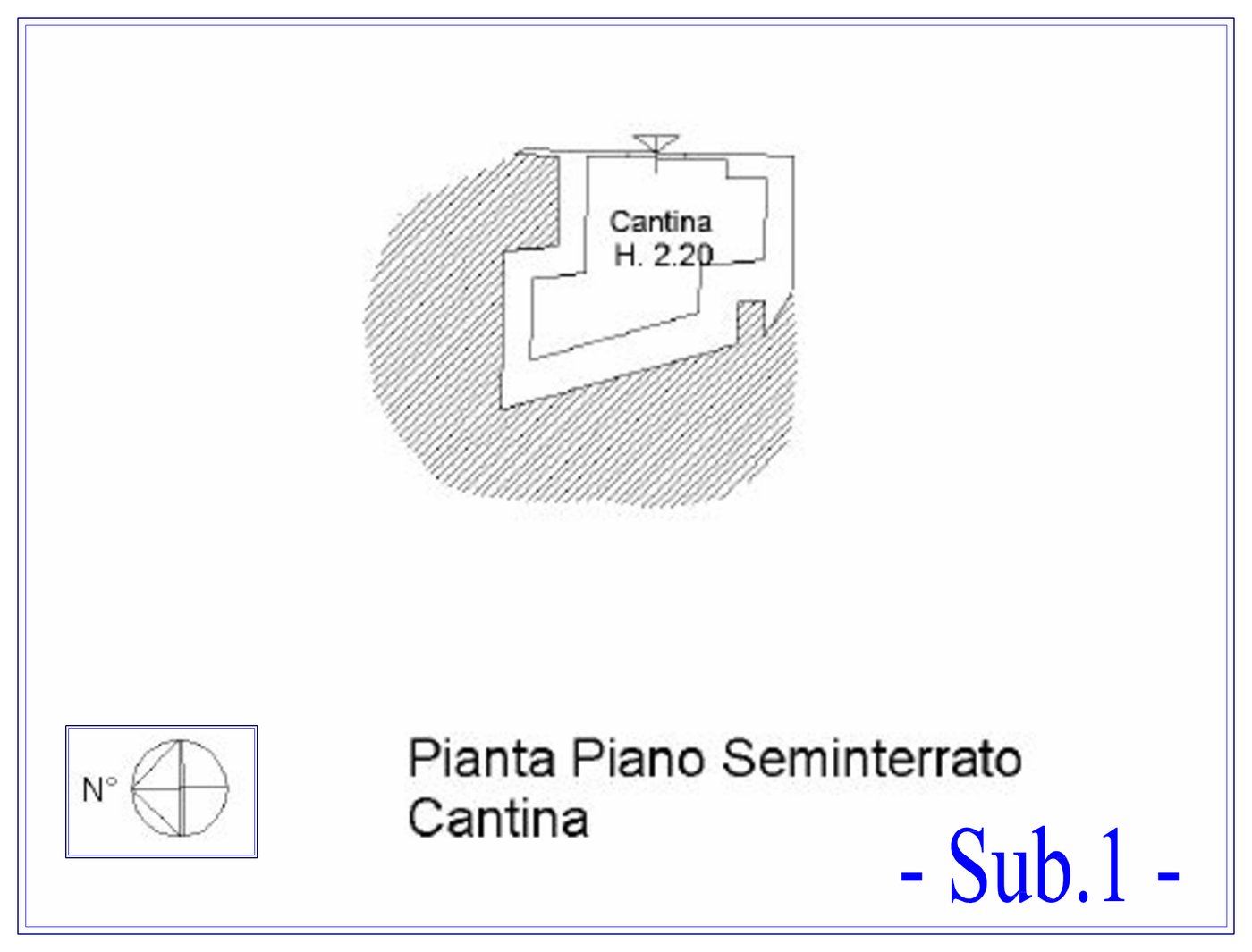 Basement floor plan — Sub.1